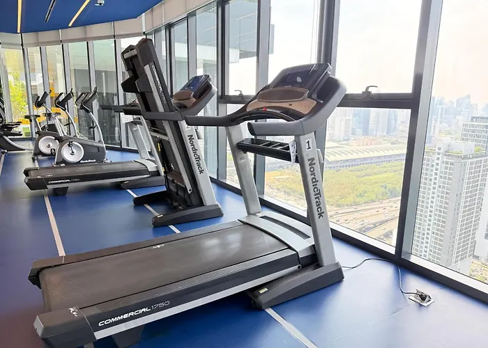 Apartamento Expansive Stylish 2br - Ultra Fast Wifi - Asoke *