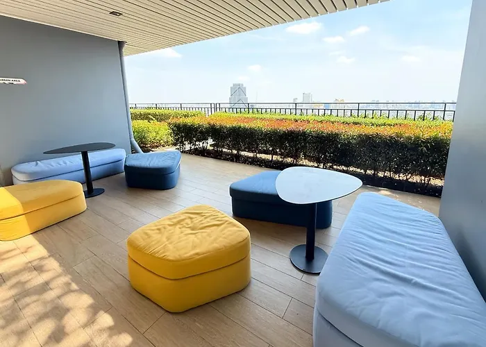 Apartamento Expansive Stylish 2br - Ultra Fast Wifi - Asoke