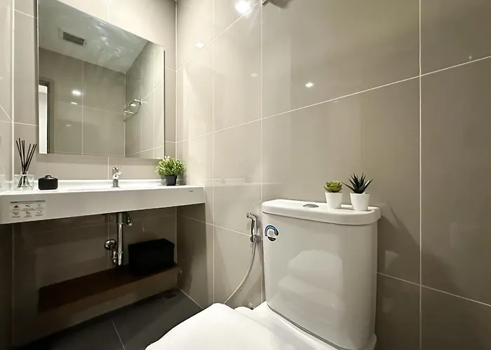 Apartamento Expansive Stylish 2br - Ultra Fast Wifi - Asoke