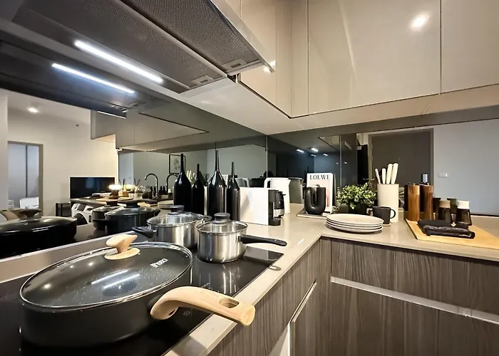 Apartamento Expansive Stylish 2br - Ultra Fast Wifi - Asoke