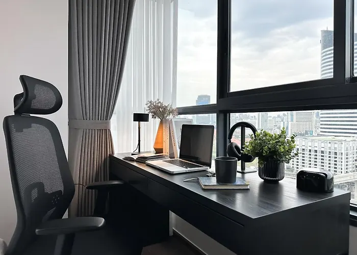 Expansive Stylish 2br - Ultra Fast Wifi - Asoke *